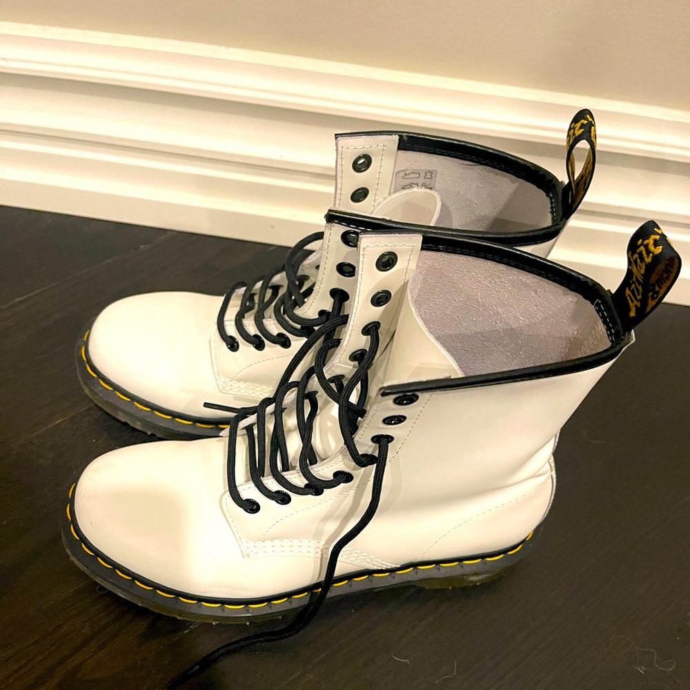 Doc Marten high top sneakers/combat boots